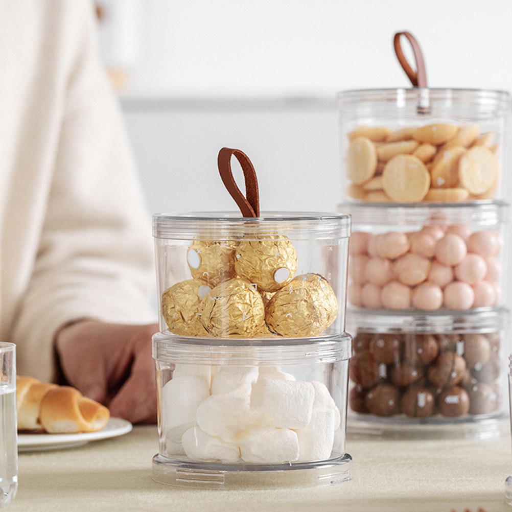 2Pcs Snack Storage Jars Multi- - đánh giá và giá Food Storage Containers