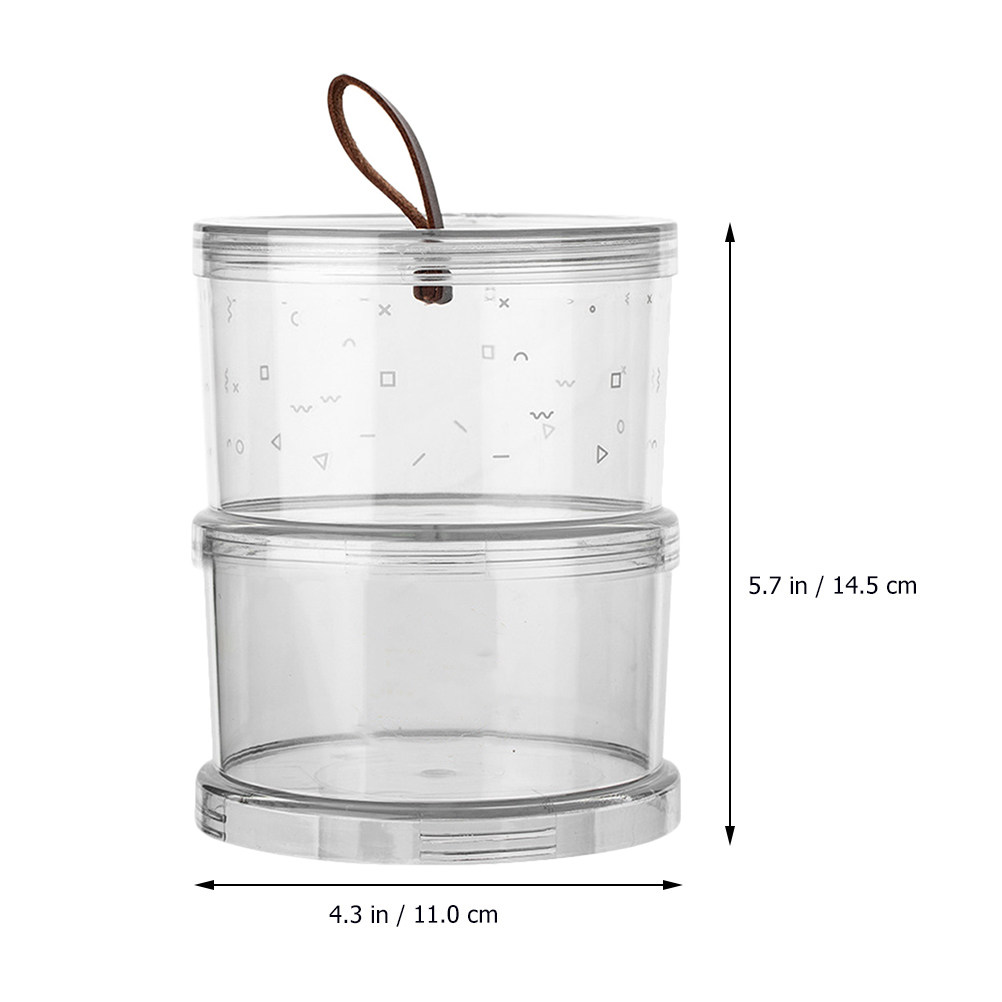 2Pcs Snack Storage Jars Multi- - đánh giá và giá Food Storage Containers