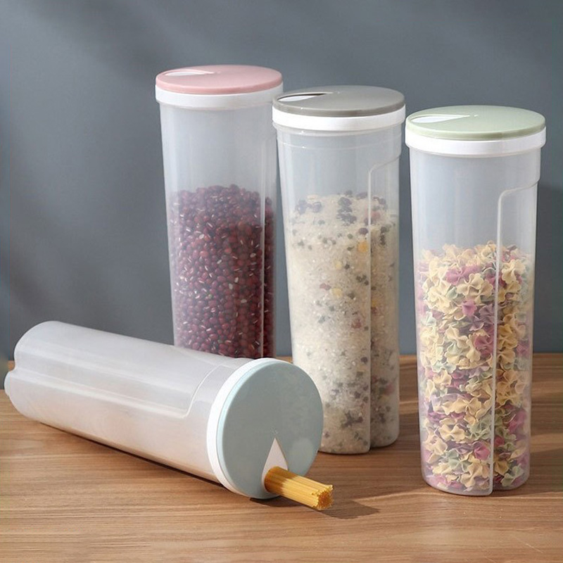 Food Grade Plastic Noodle Stor - đánh giá và giá Food Storage With Dividers