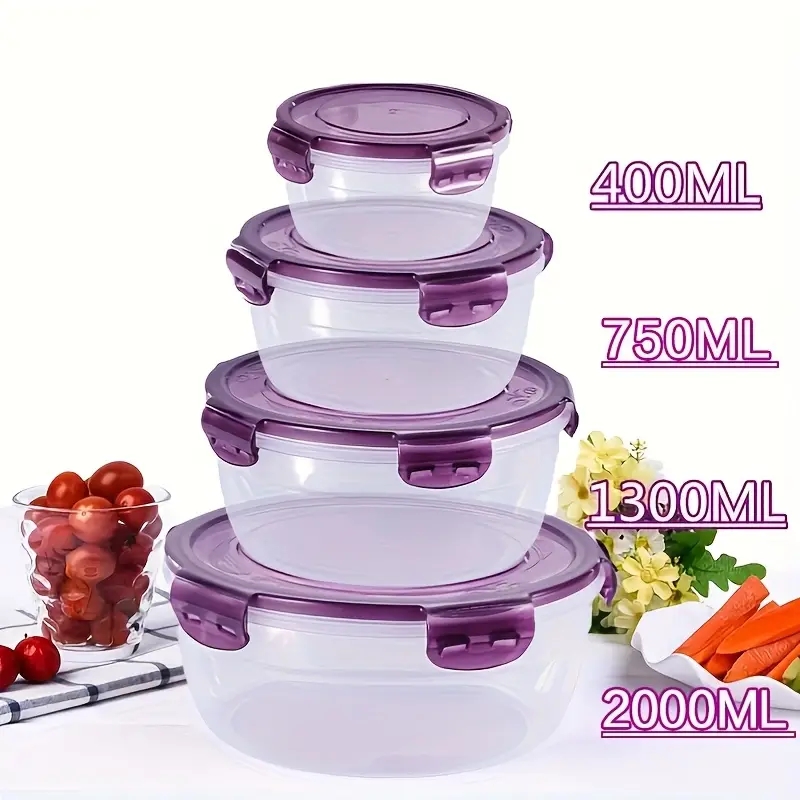 4 Plastic Food Storage Contain - đánh giá và giá Food Storage Meals