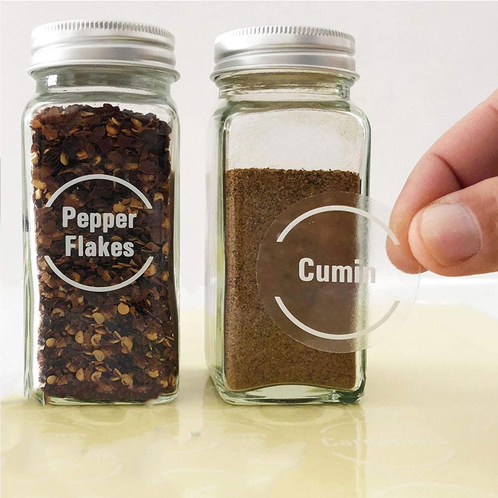 144 Pcs/set Transparent Spice  - đánh giá và giá Food Storage Labels
