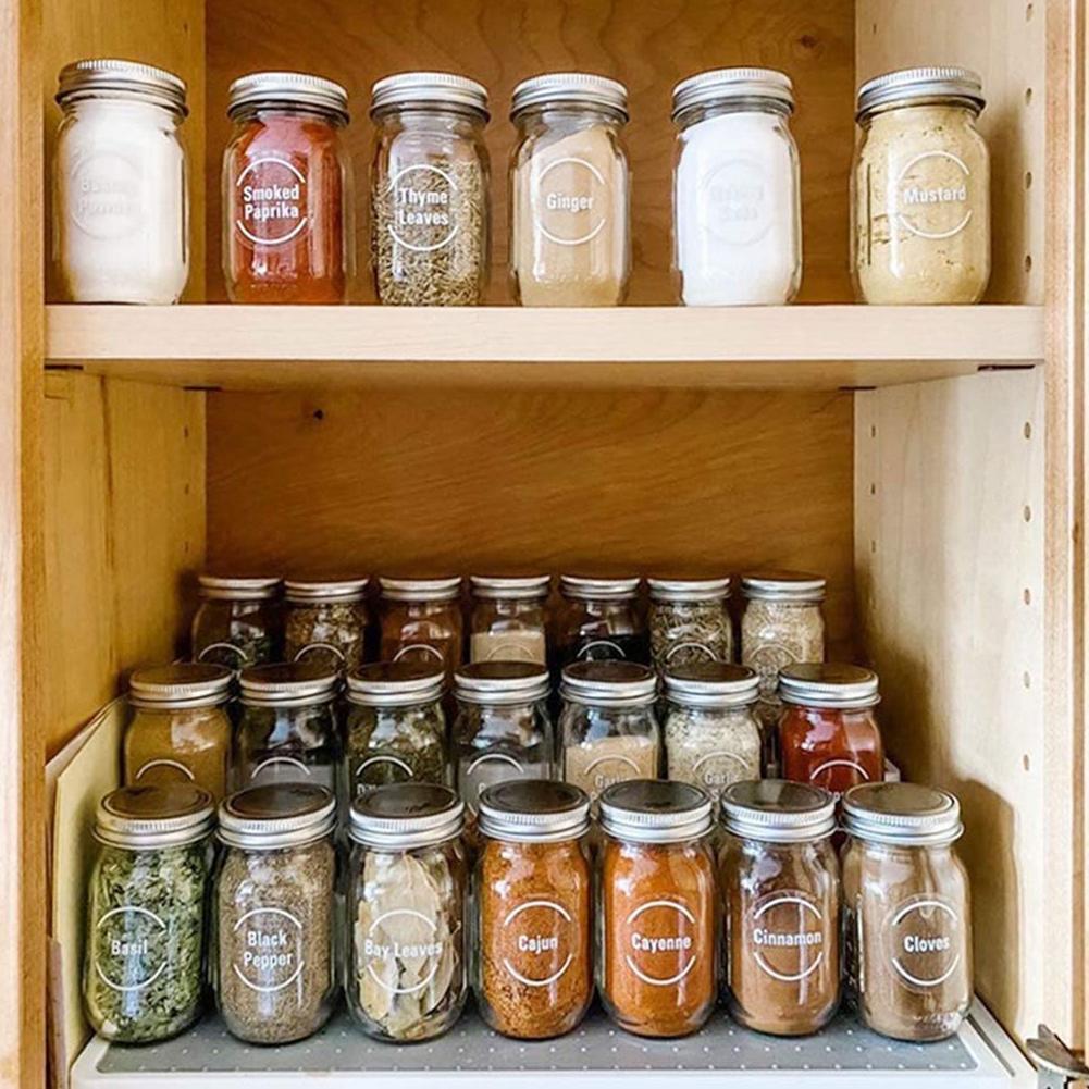 144 Pcs/set Transparent Spice  - đánh giá và giá Food Storage Labels
