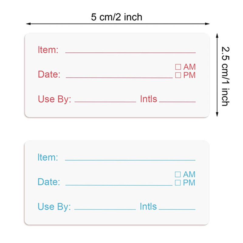 【F】500pcs/roll Kitchen Sticker - đánh giá và giá Food Storage Labels