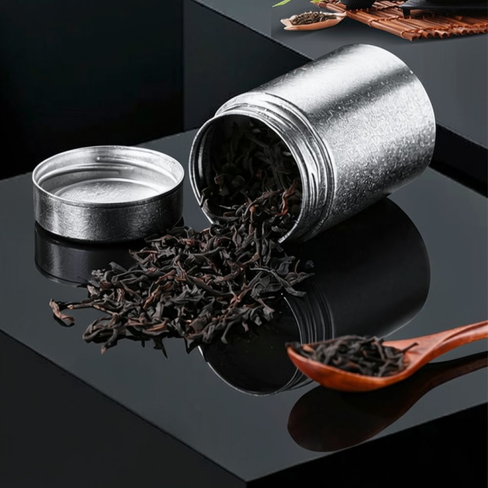 Stylish Titanium Tea Jar Minim - đánh giá và giá Food Storage Containers