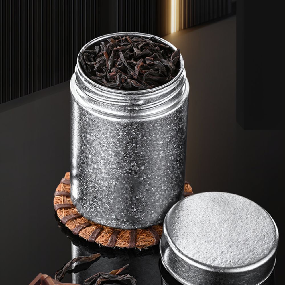 Stylish Titanium Tea Jar Minim - đánh giá và giá Food Storage Containers