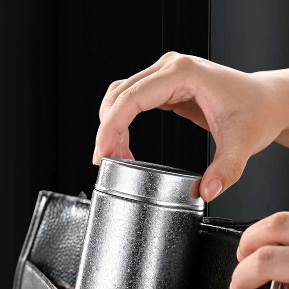 Stylish Titanium Tea Jar Minim - đánh giá và giá Food Storage Containers
